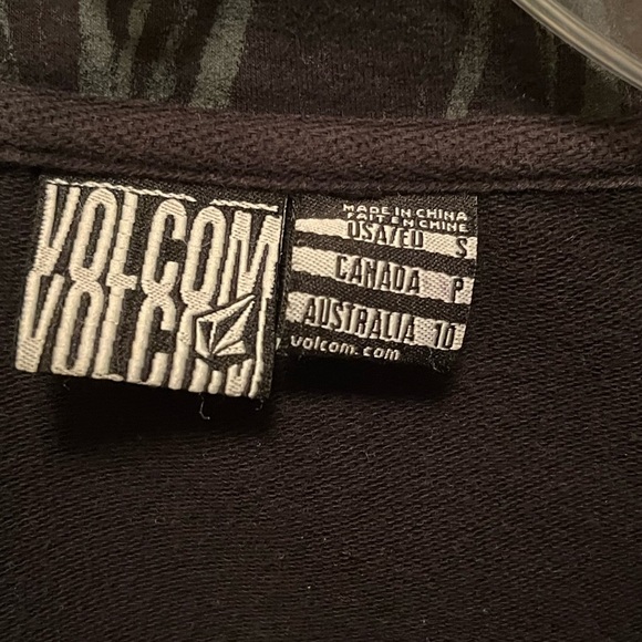 VOLCOM Long Sleeve Swirl Print Jacket Coat. Sz S. - Picture 5 of 9